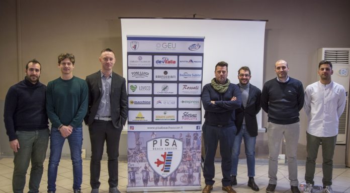 Il nuovo staff tecnico 2019 del Pisa Beach Soccer. Chi ben comincia…