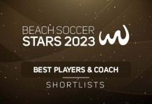 Leandro Casapieri fra i candidati dei Beach Soccer Stars 2023