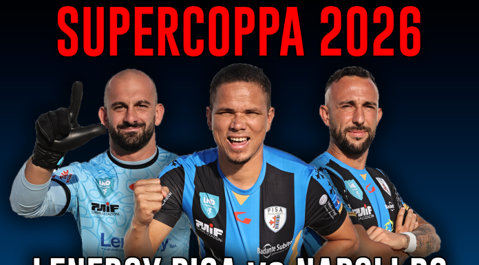 Supercoppa, Lenergy Pisa – Napoli in diretta