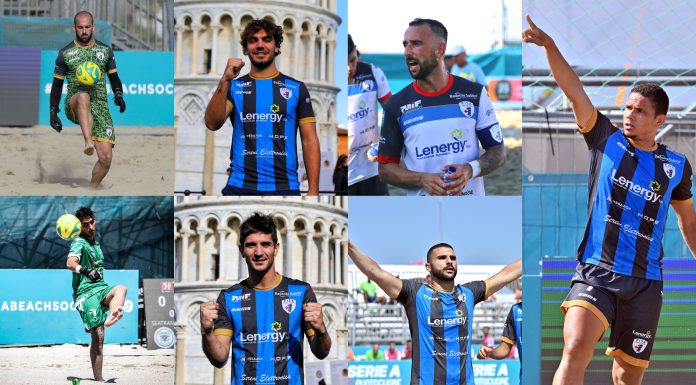Mondiale beach soccer, nerazzurri in Nazionale